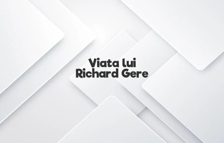 viata lui richard gere