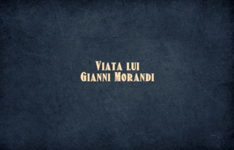 viata lui gianni morandi