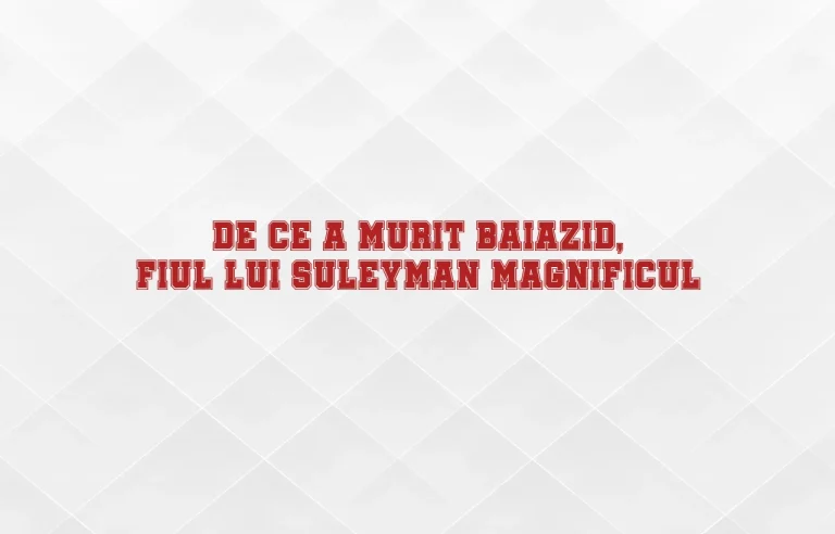 de ce a murit baiazid fiul lui suleyman magnificul