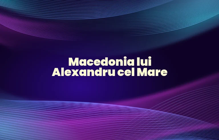 macedonia lui alexandru cel mare