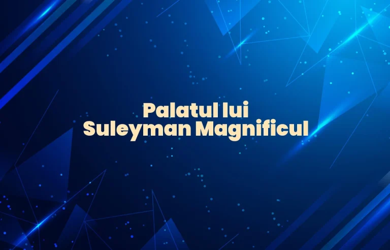 palatul lui suleyman magnificul
