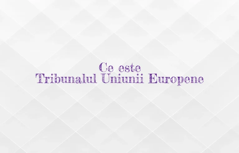 tribunalul uniunii europene