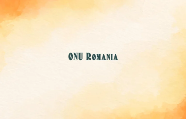 onu romania