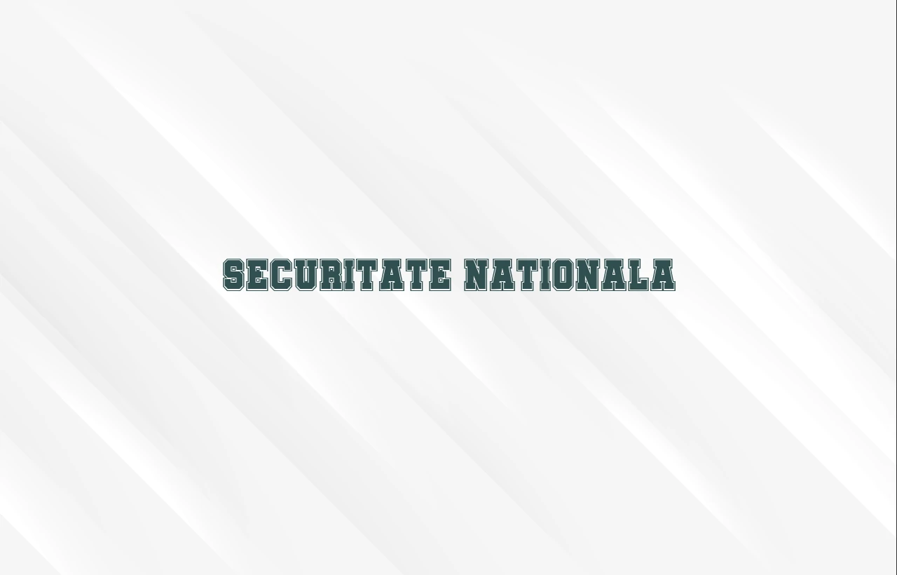 securitate nationala