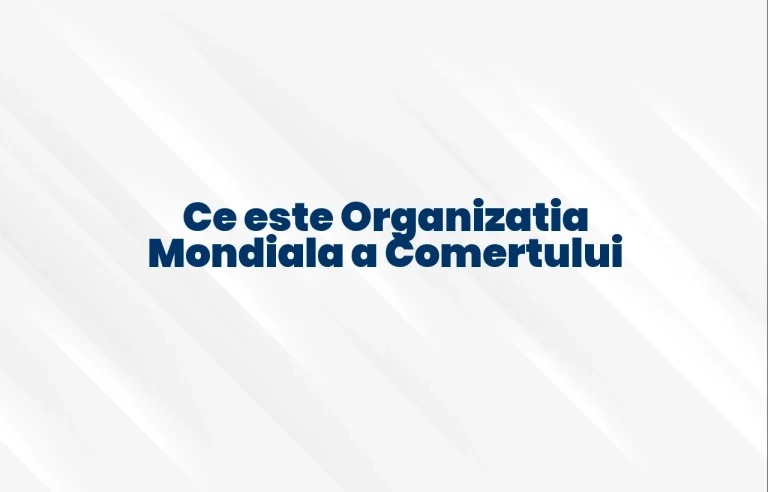 organizatia mondiala a comertului