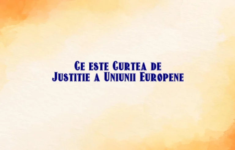 curtea de justitie a uniunii europene