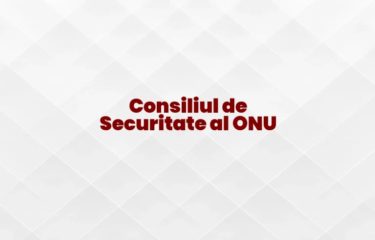 consiliul de securitate al onu