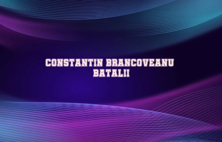 constantin brancoveanu batalii