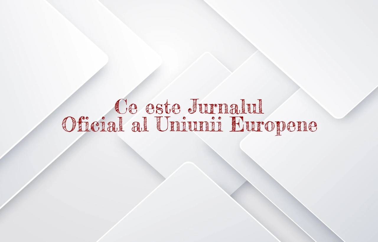 jurnalul oficial al uniunii europene