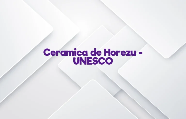 ceramica de horezu unesco